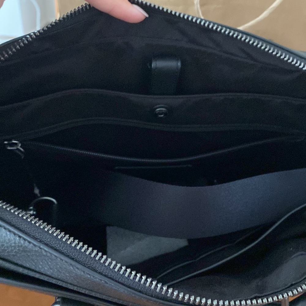 Brand New Coach Graham Structured Leather Laptop Bag - Picture 8 of 9